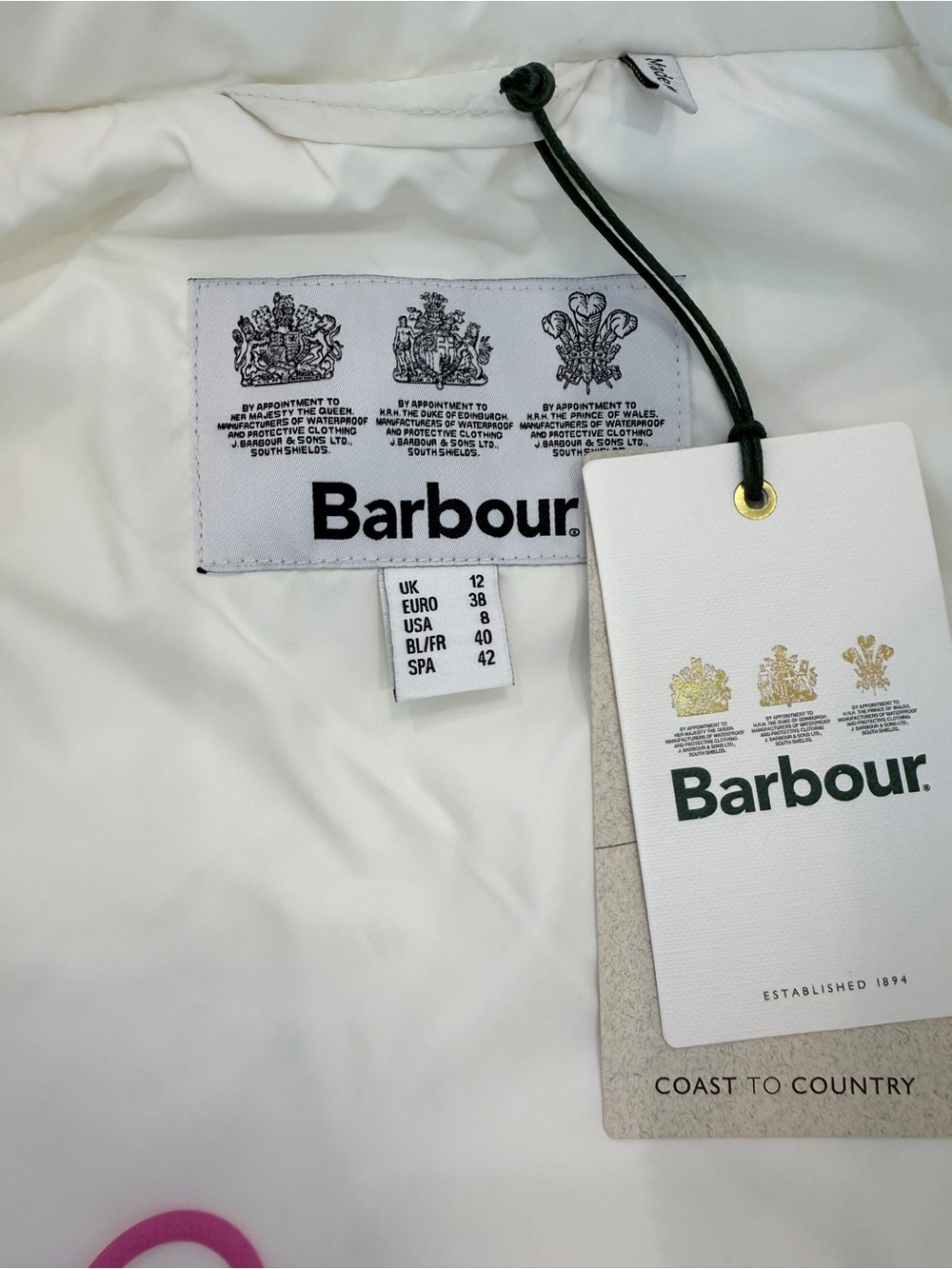 Barbour Saltwater Sweat Puffer Jacket - Picture 8 of 8